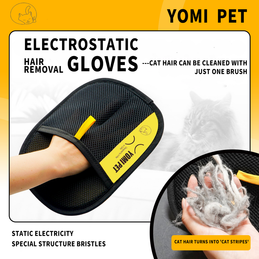 Guantes quitapelos para mascotas